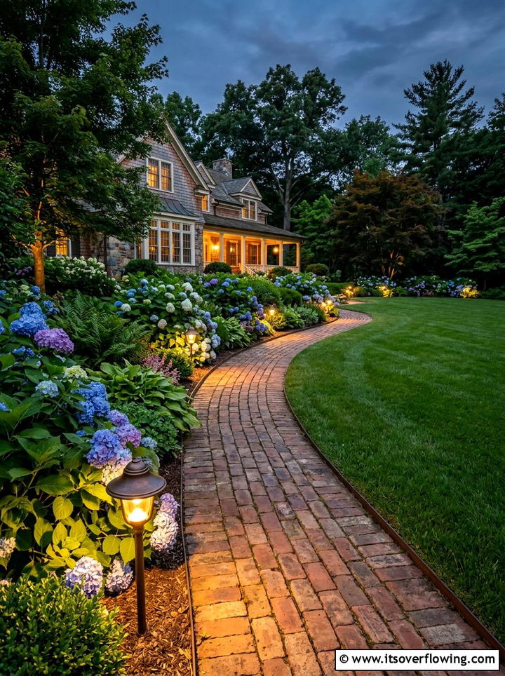 Low voltage landscape lighting - 25 garden ideas with pathway lights