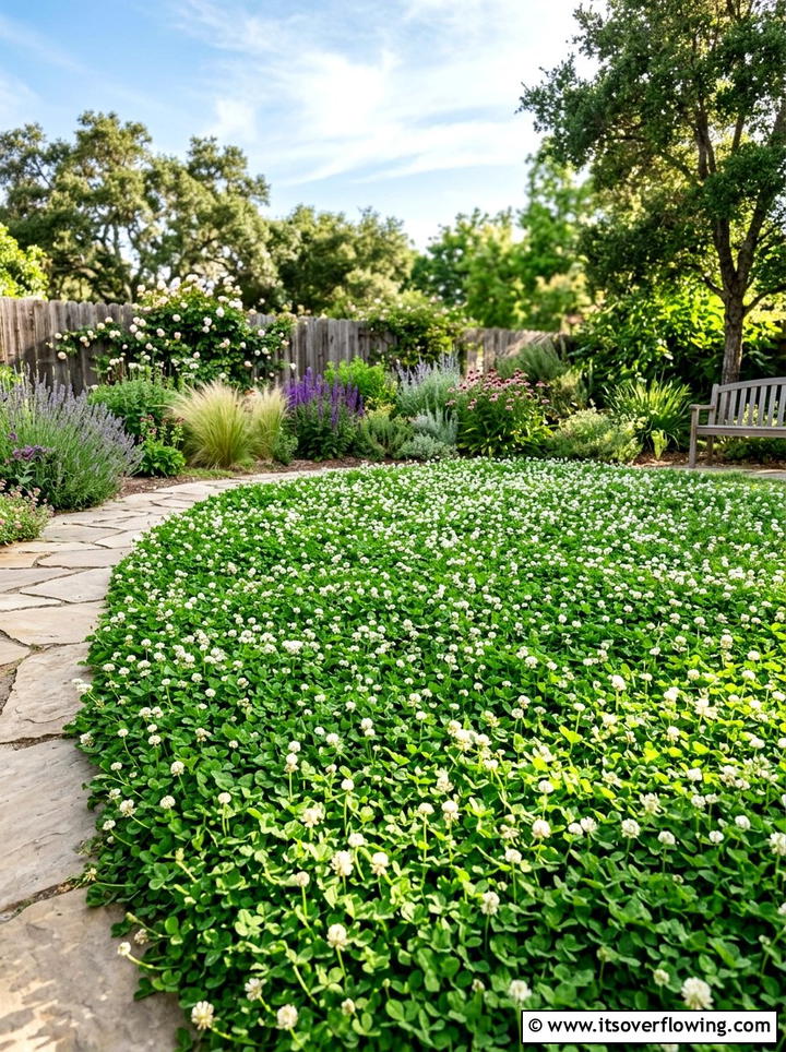 Low water lawn alternative - 25 creative garden ideas with low maintenance design