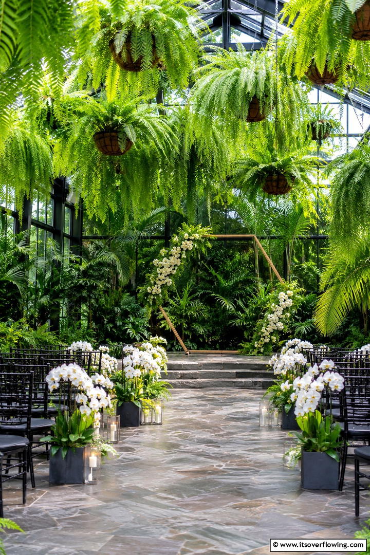 Lush Botanical Celebration - 30 Romantic Wedding Ideas for an Intimate and Memorable Day