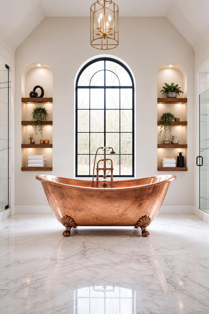 Luxe Freestanding Bathtubs - 25 Maximalist Bathroom Design Ideas for Bold Spaces