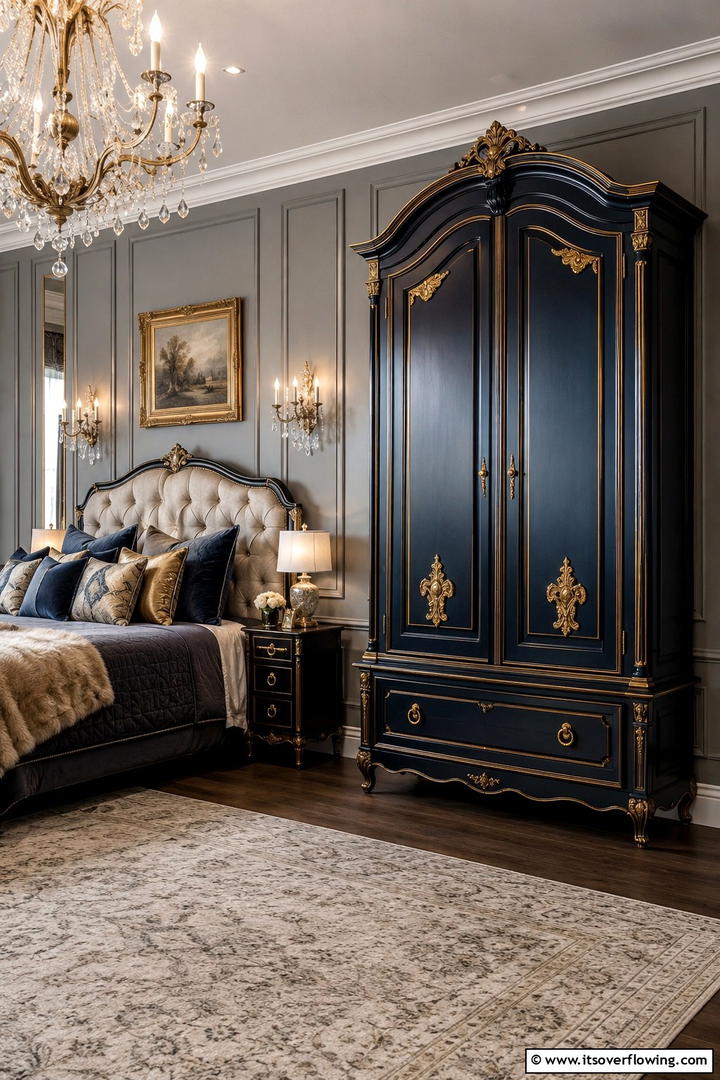 Luxury Painted Armoire Revival - 30 Painted Furniture Ideas to Revamp Your Home Décor