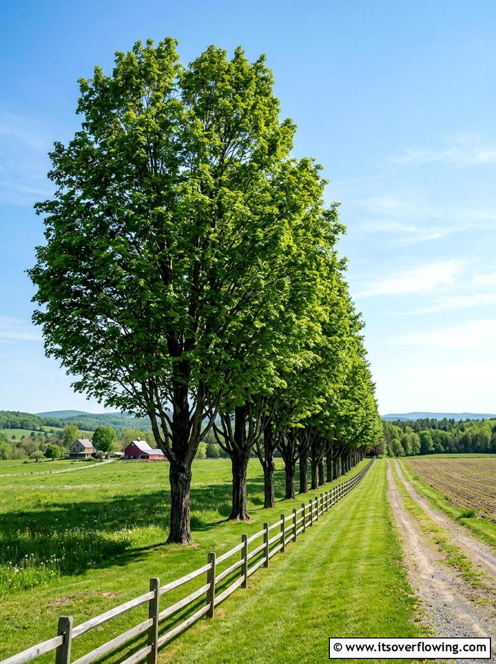 Matching tree rows - 25 garden design ideas with symmetry