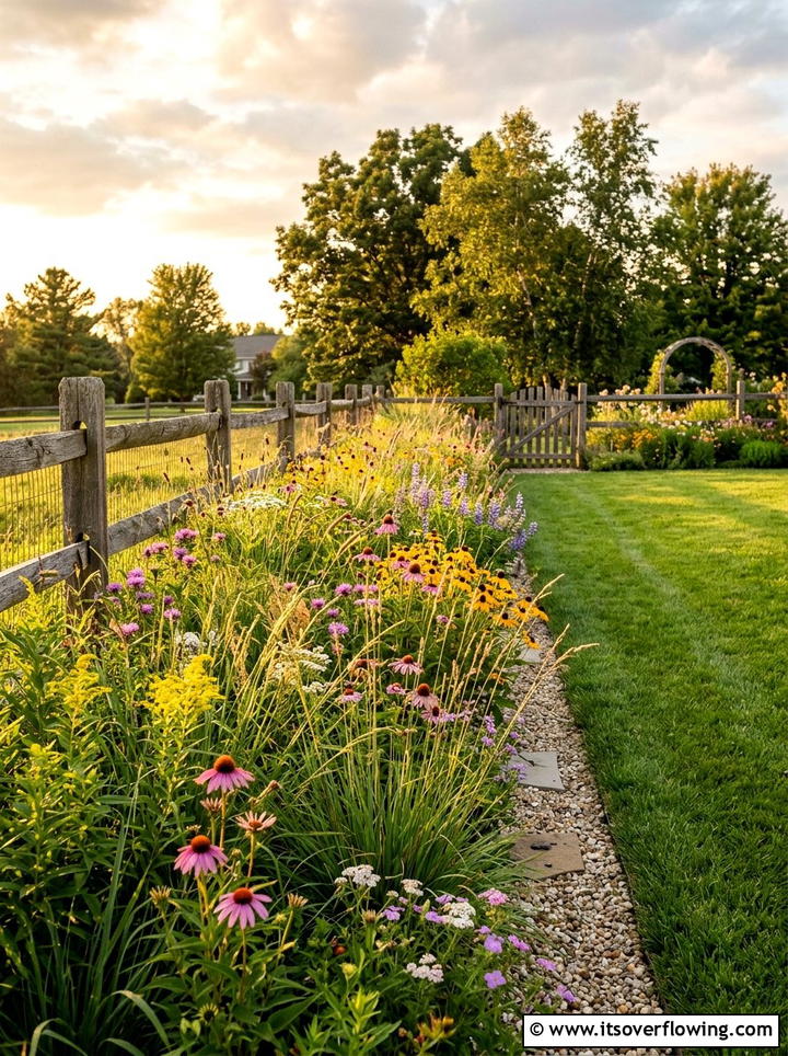Meadow Strip - 25 garden ideas for bees