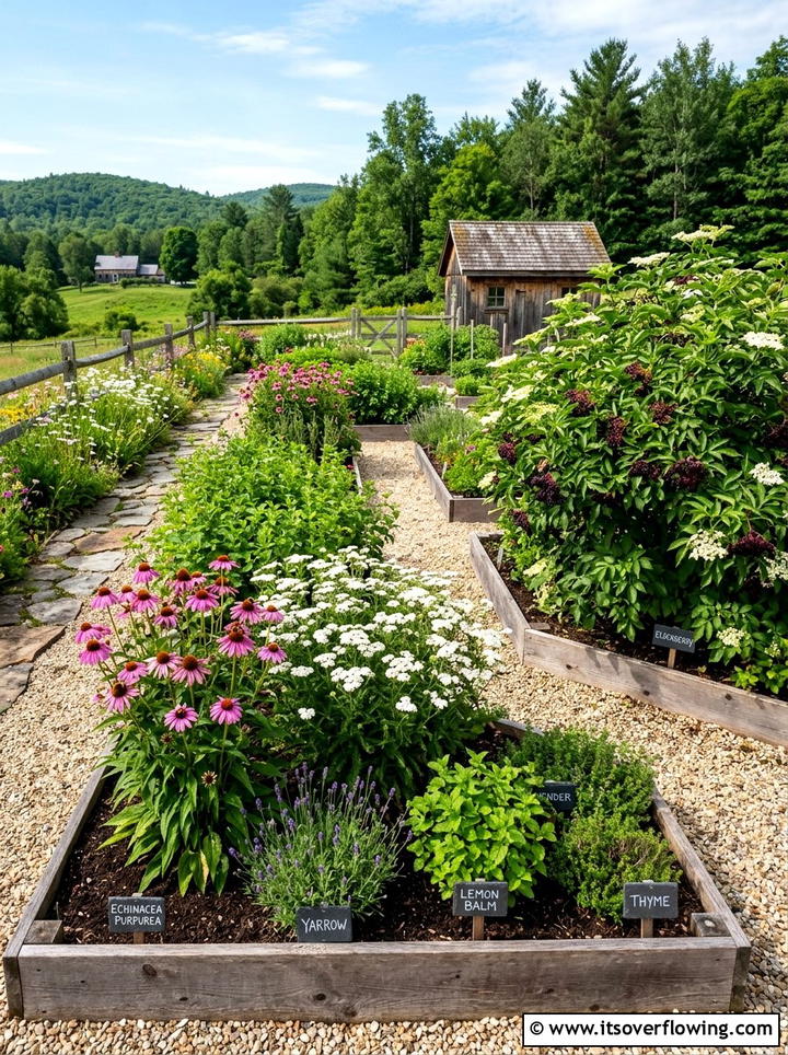 Medicinal Garden - 25 garden ideas with native plants