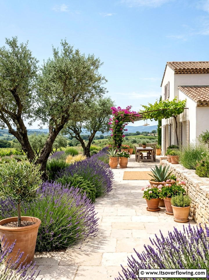 Mediterranean Backyard - 25 garden ideas for hot climate