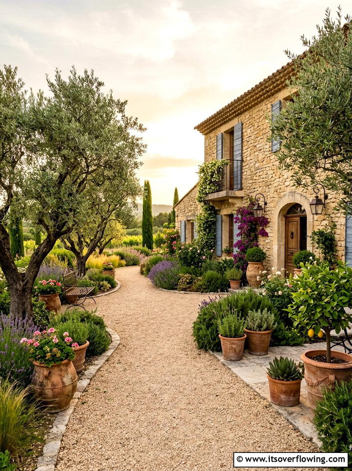 Mediterranean Front Garden - 25 garden design ideas for front gardens