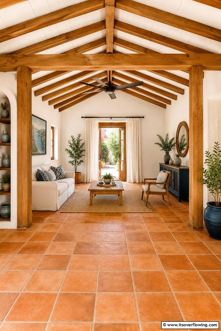 Mediterranean Inspired Room - 30 She Shed Interior Ideas for Personalized Retreats