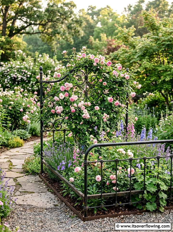 Metal Bed Frame Garden - 25 reusing old things ideas for small garden