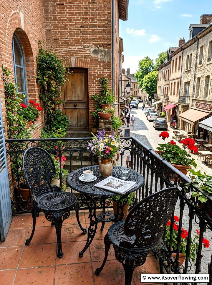 Metal Bistro Table And Chairs - 25 front porch ideas on a budget