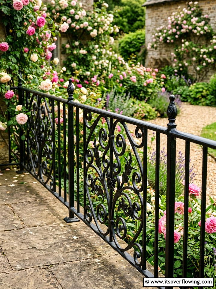 Metal Railing Ornaments - 25 front porch ideas with metal decor