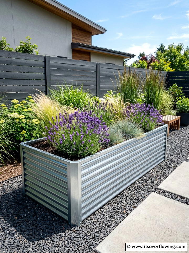Metal raised bed garden - 25 garden design ideas with raised beds
