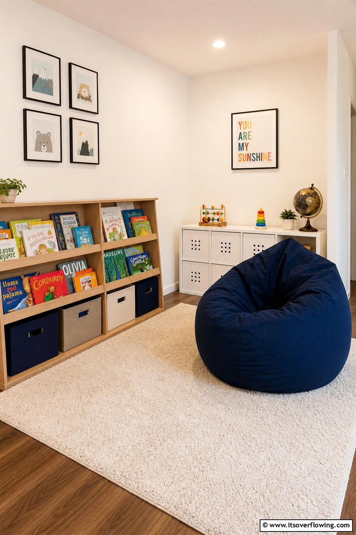 Mickey Mouse Bean Bag Chairs - 20 Mickey Mouse Room Decor Ideas for Kids