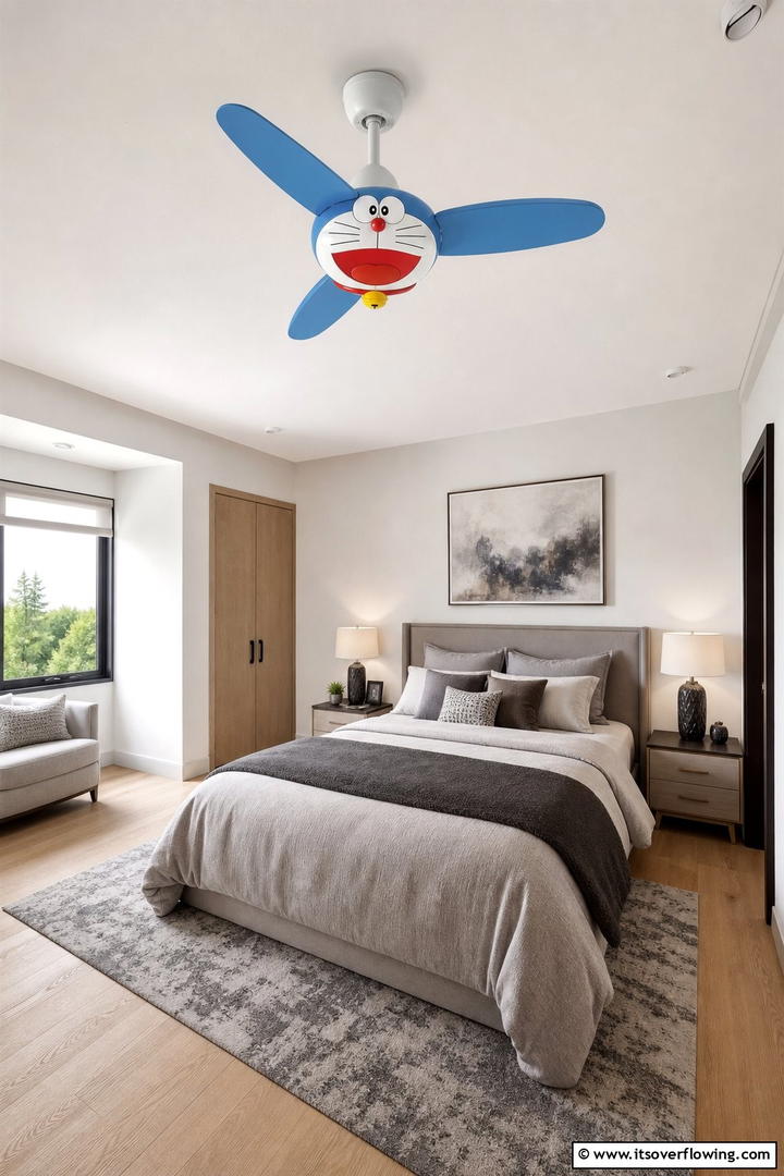 Mickey Mouse Ceiling Fan - 20 Mickey Mouse Room Decor Ideas for Kids