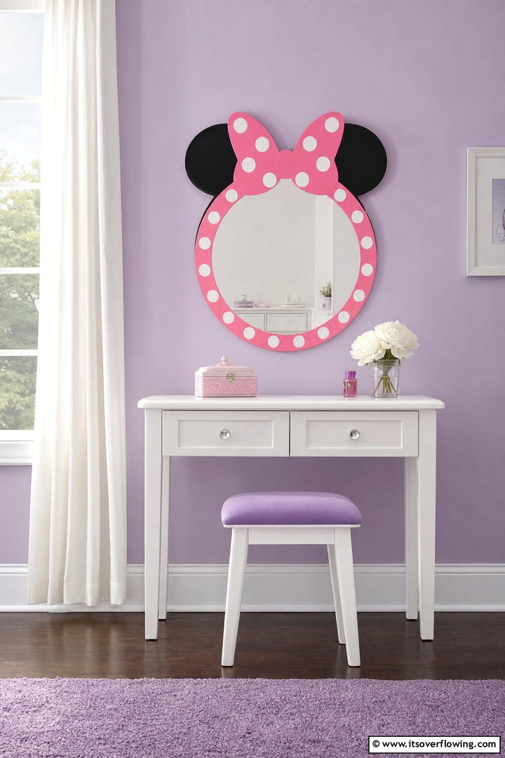 Mickey Mouse Framed Mirrors - 20 Mickey Mouse Room Decor Ideas for Kids