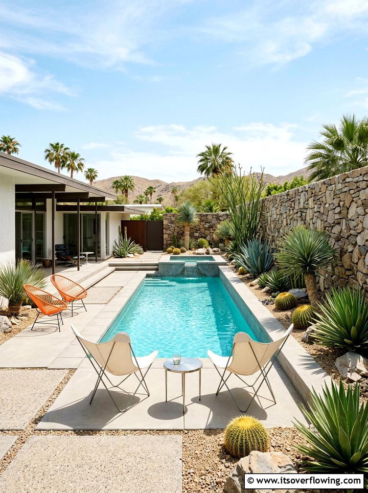 Mid Century Modern Desert Garden - 25 garden decor ideas for desert gardens