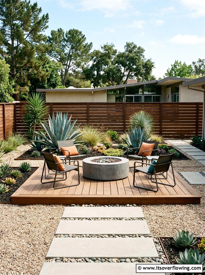 Mid century modern landscape - 25 garden design ideas