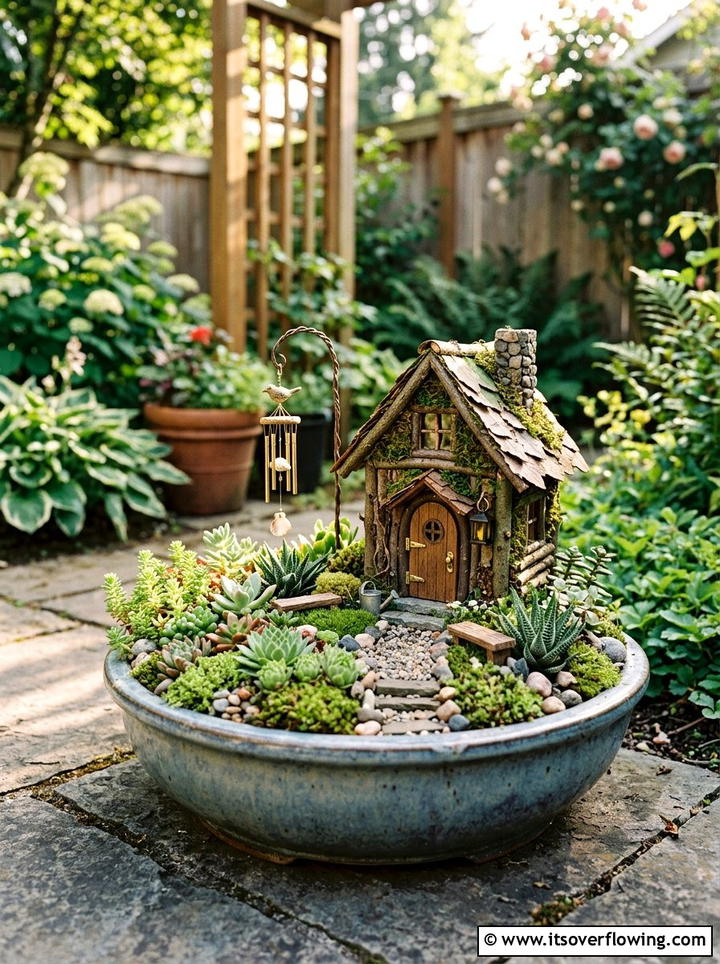 Miniature Wind Chimes For Fairy Garden - 25 garden decor ideas with wind chimes