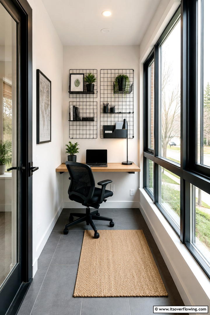 Minimal Space Home Office Sunroom - 30 Small Sunroom Ideas for Bright, Multi-Functional Spaces