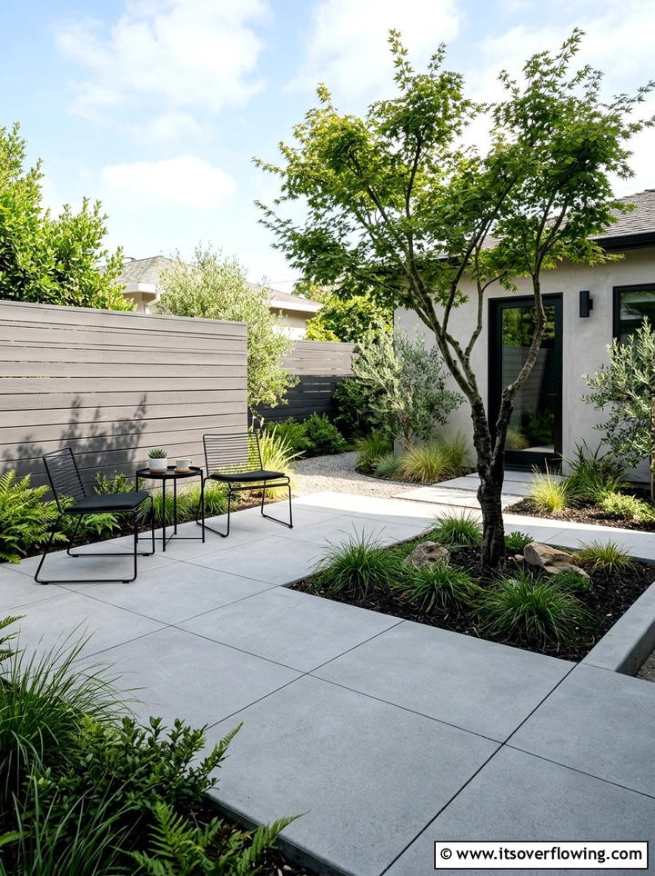Minimalist Backyard Patio - 25 backyard ideas with patio