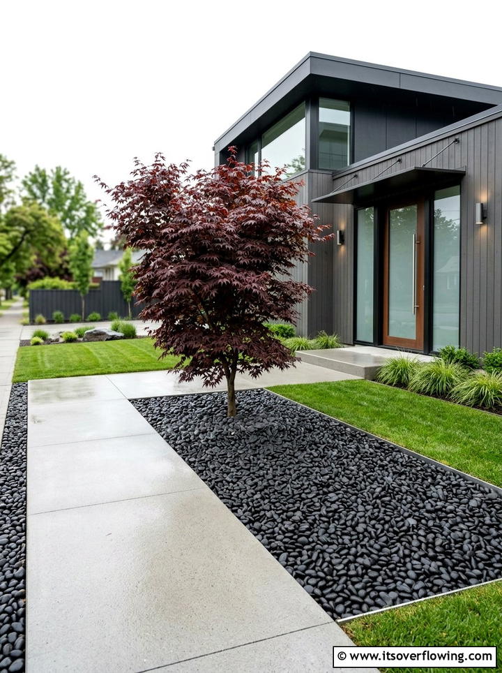 Minimalist Front Garden - 25 garden design ideas for front gardens