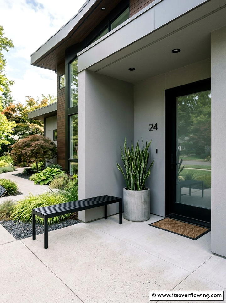 Minimalist Front Porch - 25 front porch ideas for curb appeal