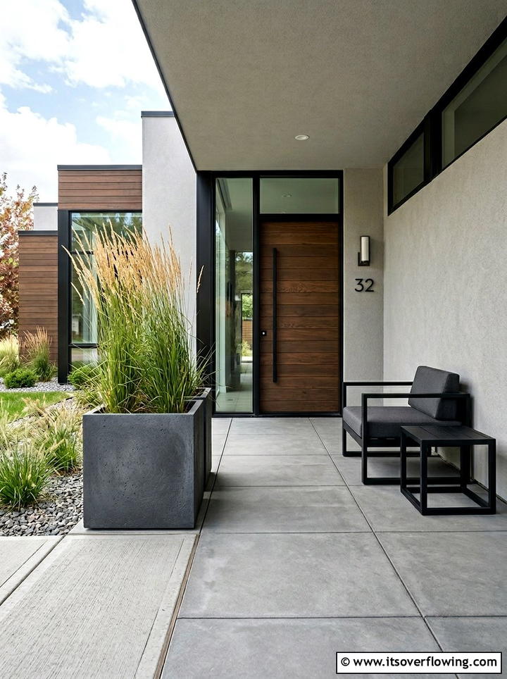 Minimalist Front Porch - 25 front porch ideas for open porch