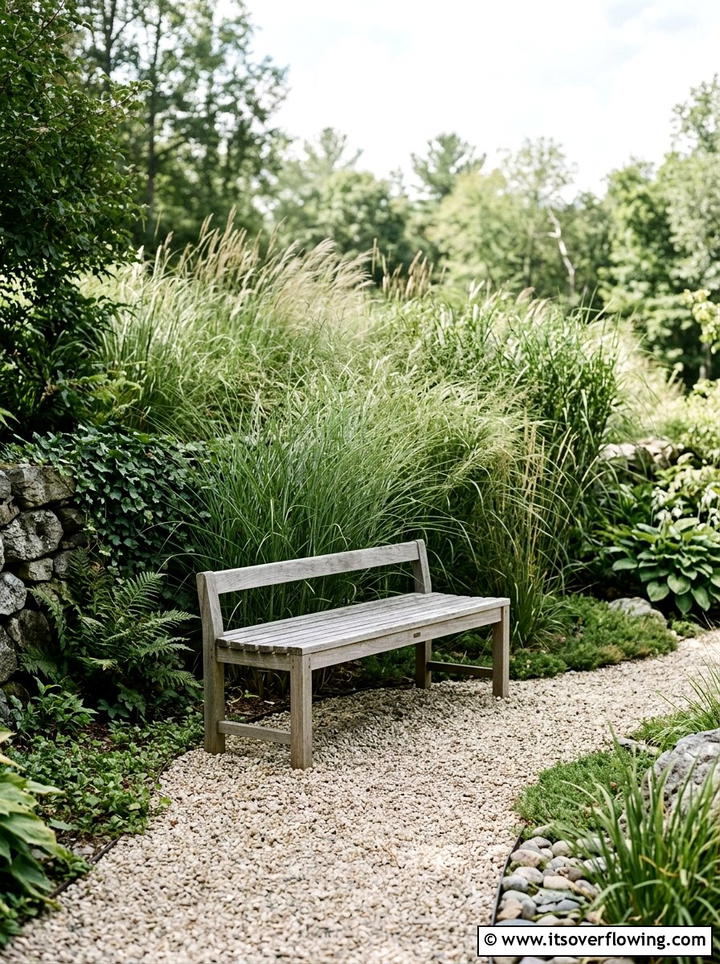 Minimalist Garden Bench - 25 garden ideas for zen spaces