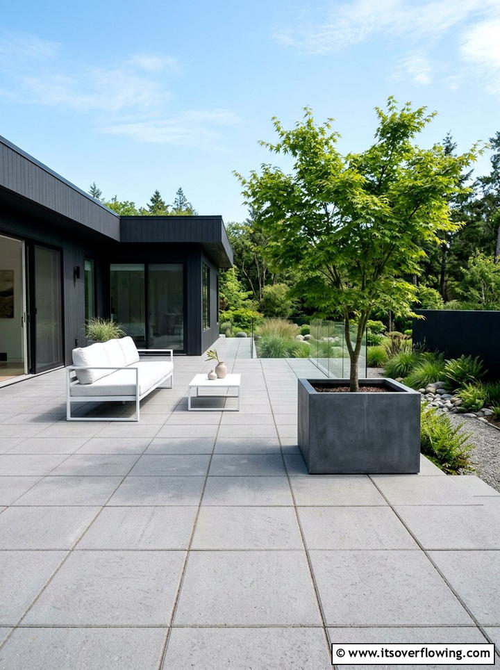 Minimalist Garden Terrace - 25 garden design ideas with terraces