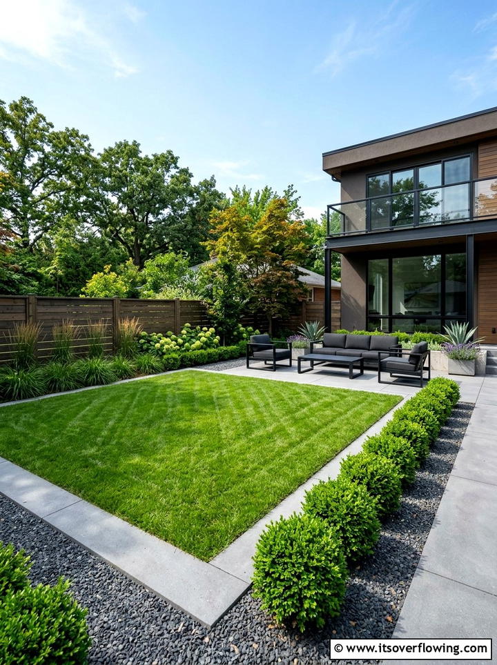 Minimalist Landscape - 25 garden ideas for modern homes