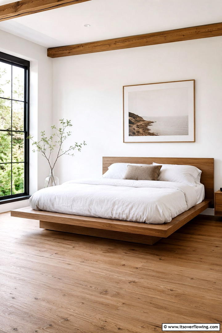 Minimalist Rustic Aesthetics - 30 Rustic Bedroom Ideas to Create a Warm and Inviting Space