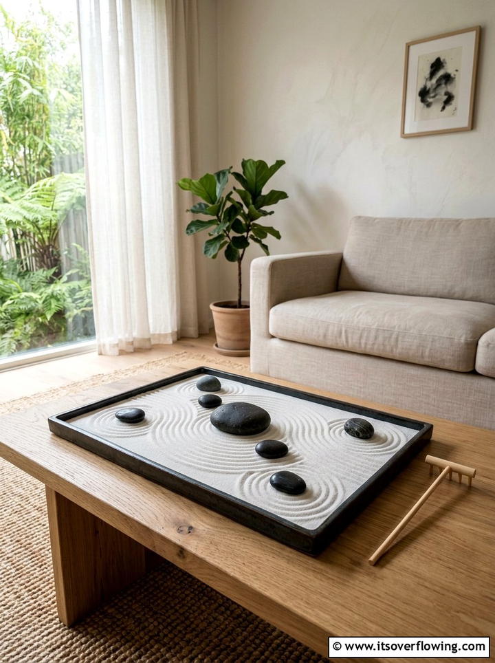 Minimalist Zen Garden - 25 garden ideas for apartments