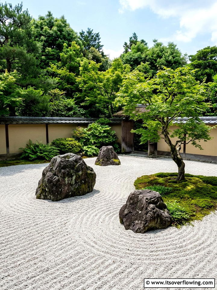 Minimalist Zen Garden - 25 garden ideas for side yards