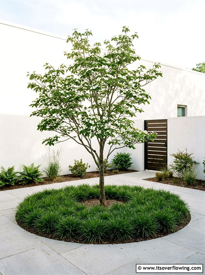 Minimalist native plant garden - 25 creative garden ideas with native wildflowers