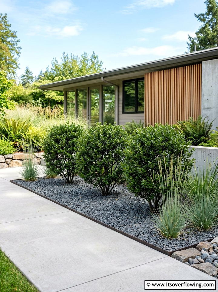 Minimalist native plant layout - 25 cheap garden ideas with native plants
