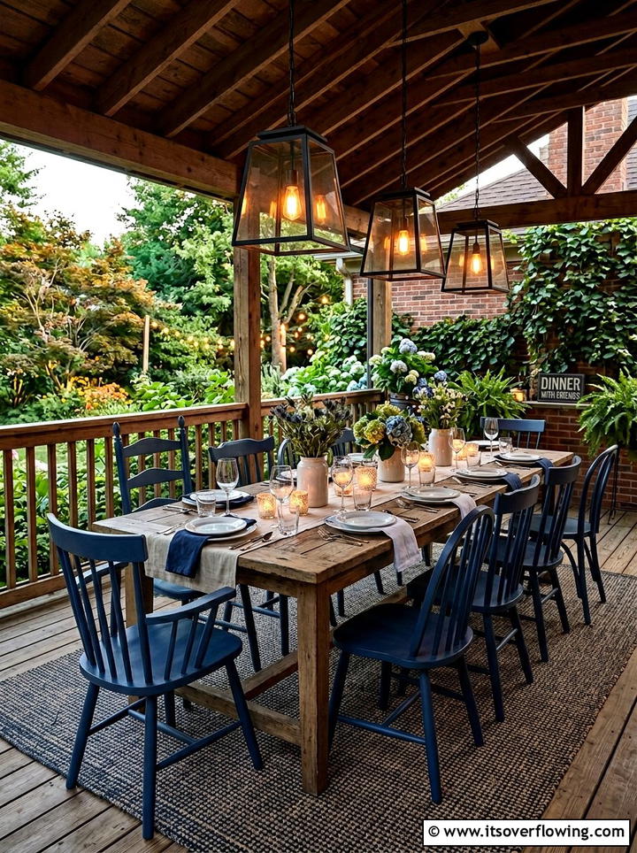 Mismatched Wooden Chair - 25 reusing old things ideas for porch