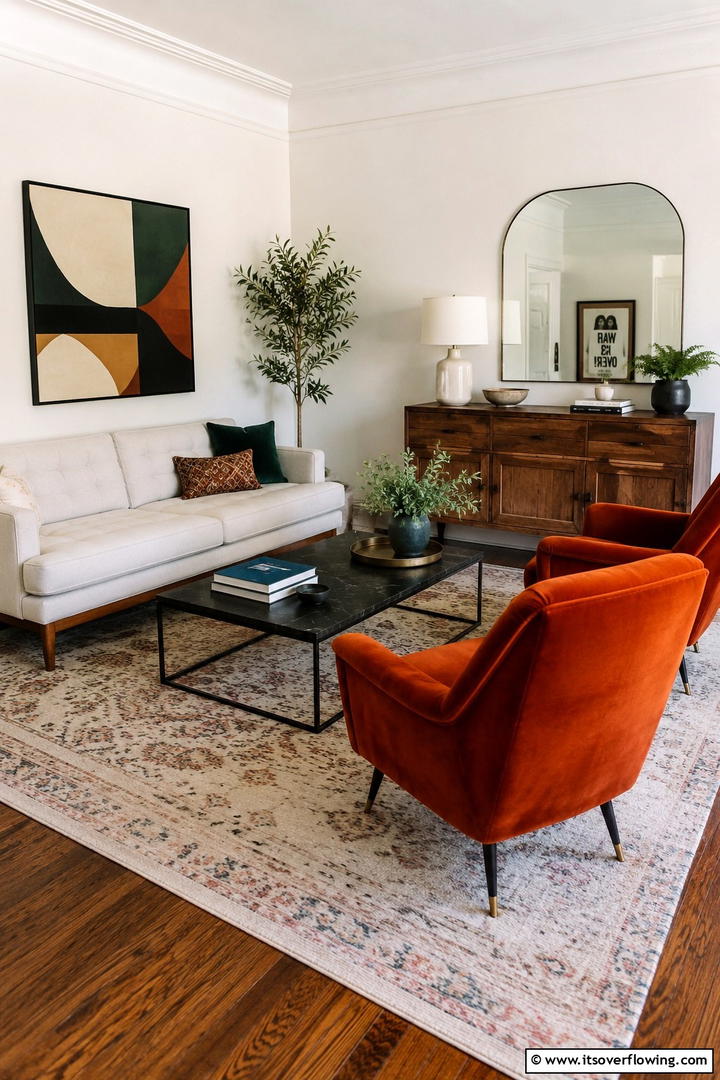 Mix and Match Furniture Styles - 25 Eclectic Living Room Ideas for a Unique and Vibrant Space