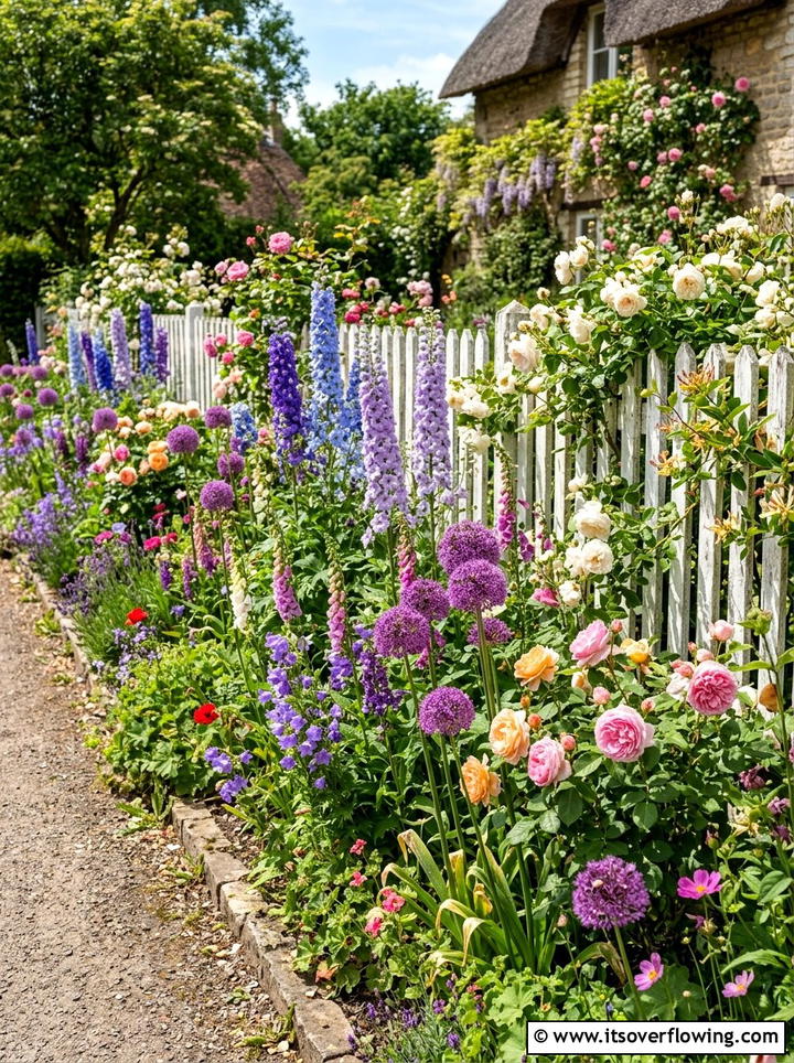 Mixed Flower Bed - 25 garden design ideas with texture
