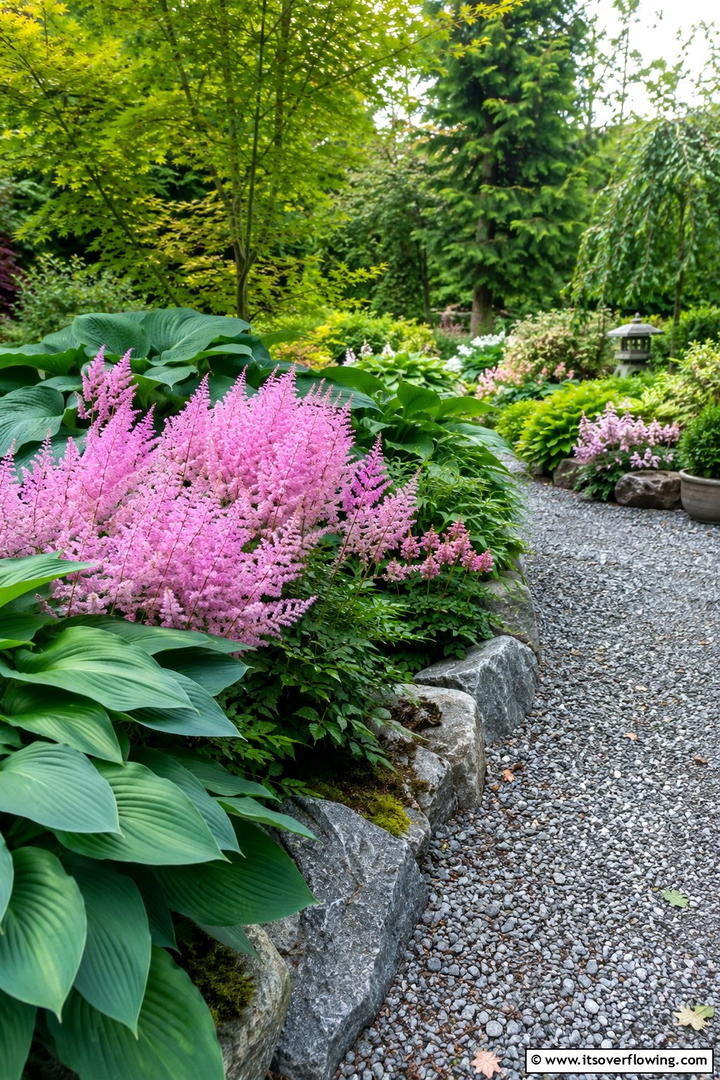 Mixed Texture Medley - 30 Perennial Flower Bed Ideas for Year-Round Blooms