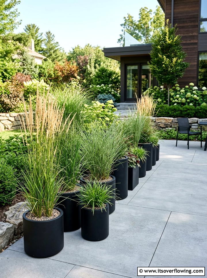 Modern Container Garden - 25 garden ideas with weekend projects