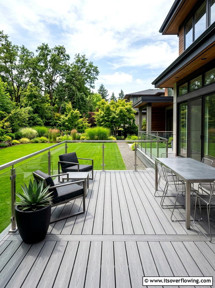 Modern Deck Space - 25 garden ideas for outdoor entertaining