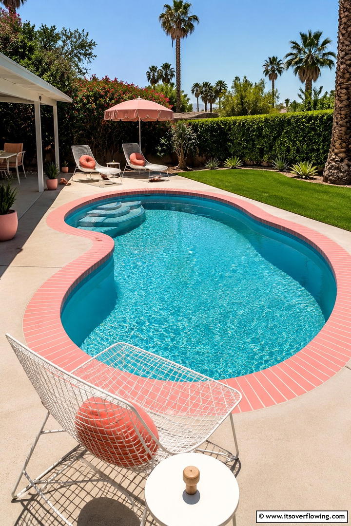 Modern Geometric Pool - 30 Small Pool Ideas for Compact Outdoor Living Spaces