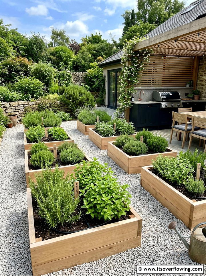 Modern Herb Gardens - 25 creative garden ideas with modern landscape lines