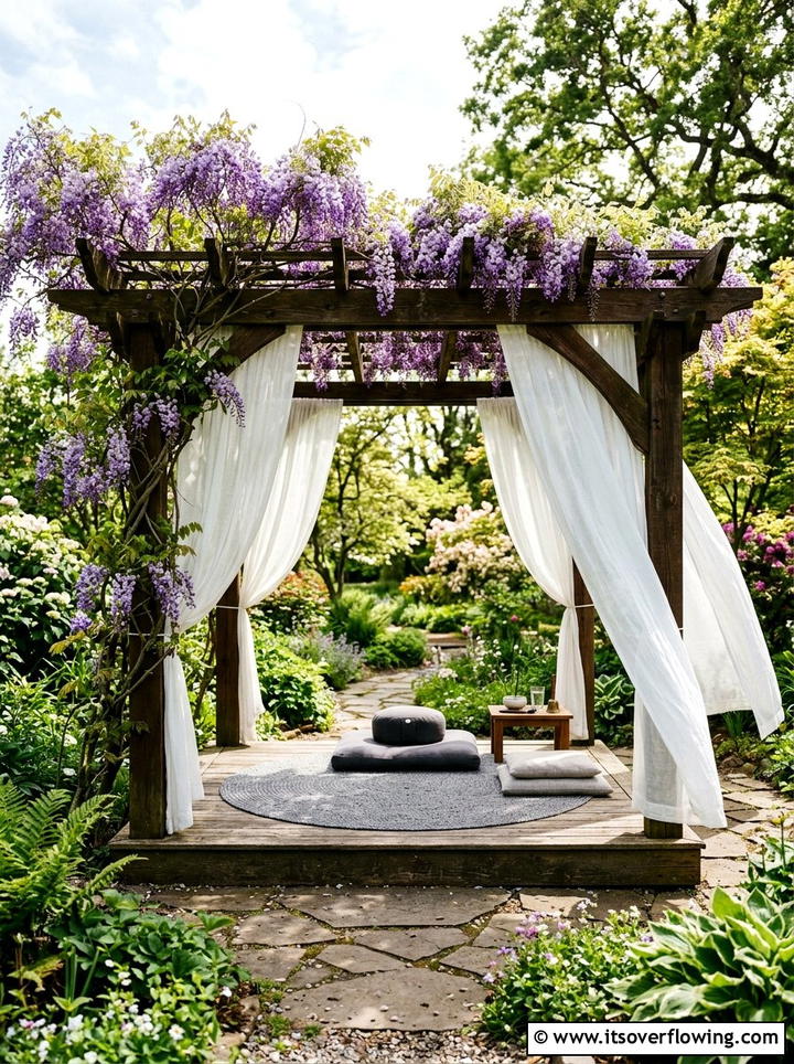 Modern Minimalist Deck - 25 creative garden ideas with meditation corners