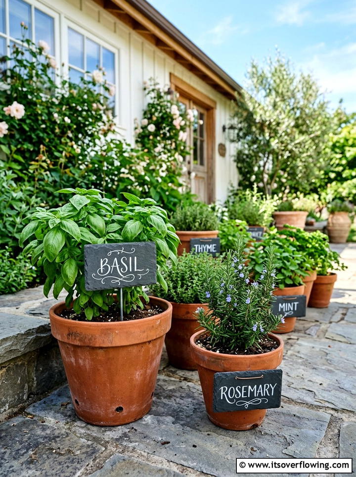 Modern Minimalist Garden Label - 25 garden ideas with garden signs