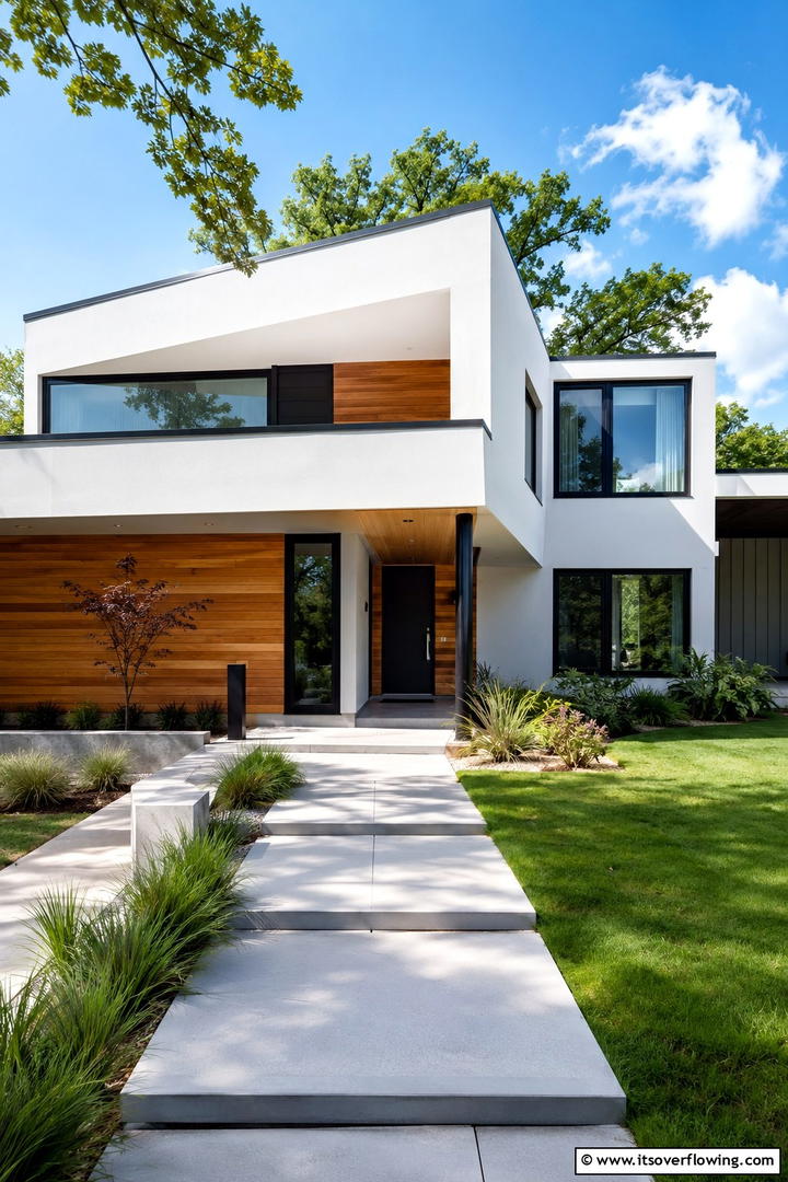 Modern Nordic Minimalism - 30 Scandinavian House Exterior Ideas for Modern Homes