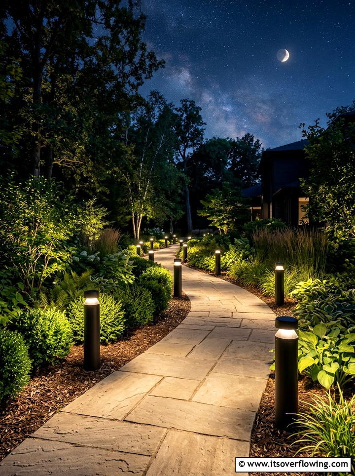 Modern Pathway Lighting - 25 backyard ideas for large yards