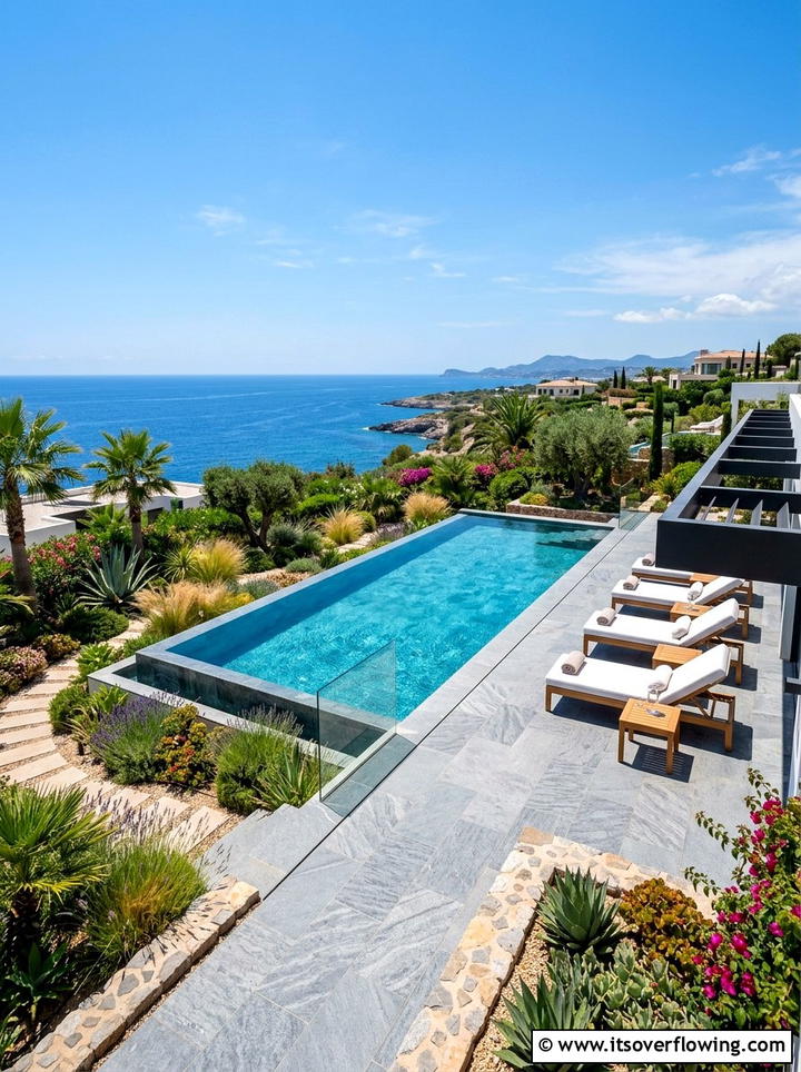 Modern Pool Surround - 25 garden design ideas for modern landscapes