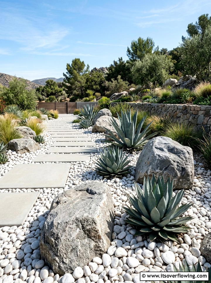 Modern Rock Garden - 25 small garden ideas with modern style