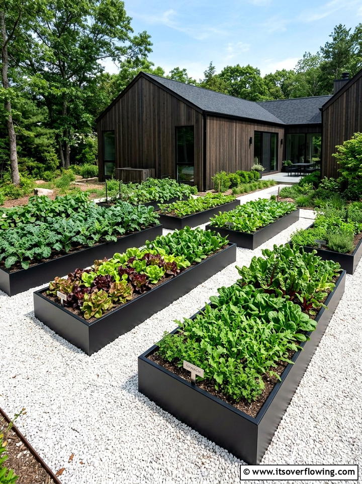 Modern Vegetable Garden - 25 backyard ideas with vegetable garden