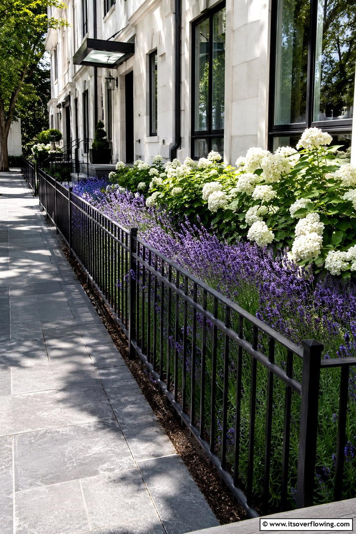 Modern Wrought Iron Borders - 30 Modern Garden Edging Ideas to Define Your Outdoor Space